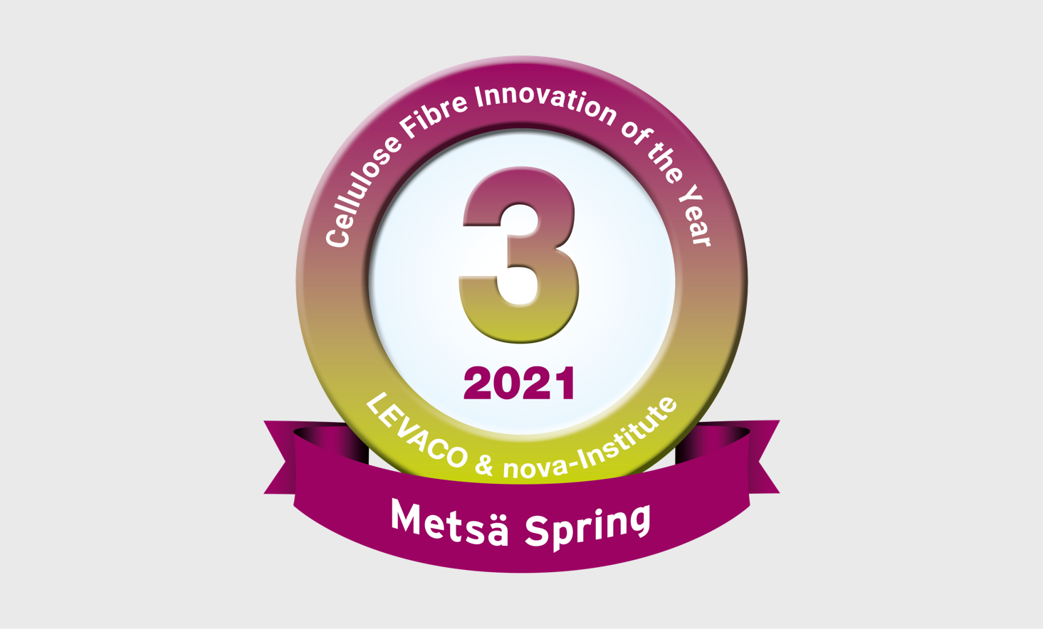 Metsä Spring wins third place in international Cellulose Fibre Innovation of the Year 2021 award